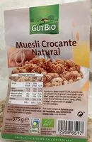 Mängden socker i Muesli Crocante Natural