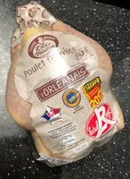 Mängden socker i Poulet fermier l’orleanais