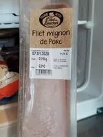 Mängden socker i Faut filet mignon de porc