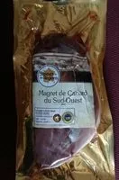 Mängden socker i Magret de canard du Sud-ouest