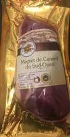 Mängden socker i Magret de Canard du sud ouest