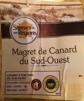 Mängden socker i Magret de canard du sud-ouest