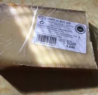 Mängden socker i Comte