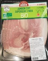 Mängden socker i Jambon cuit supérieur 3 noix