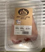 Mängden socker i Jarret avant de Porc demi-sel