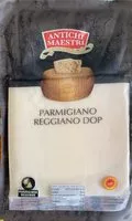 Mängden socker i Parmigiano Reggiano DOP