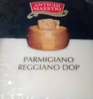 Mängden socker i Parmigiano reggiano DOP