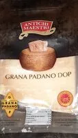 Mängden socker i Grana padano