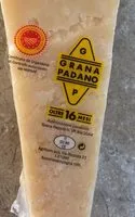 Mängden socker i Grana Padano