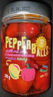 Mängden socker i Pepperballs