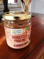 Mängden socker i noisettes praliné à tartiner