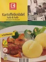 Mängden socker i Kartoffelknödel, halb und halb