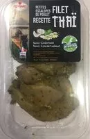 Mängden socker i Petites escalopes de poulet recette thaï