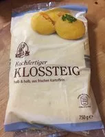 Mängden socker i Kochfertiger Klossteig halb & halb