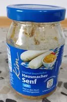 Mängden socker i Senf, Süßer