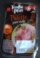 Mängden socker i Palette de porc cuite