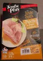 Mängden socker i Palette de porc supérieure