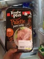 Mängden socker i Palette de porc cuite