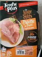 Mängden socker i Les justes cuits : La palette de porc supérieure