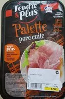 Mängden socker i Palette de porc cuite