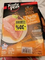 Mängden socker i La palette de porc supérieur