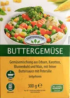 Mängden socker i Buttergemüse