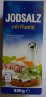 Mängden socker i Jodsalz mit Fluorid