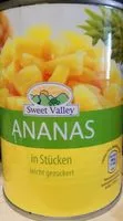 Mängden socker i Ananas