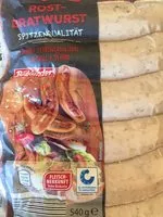 Mängden socker i Rost-Bratwurst