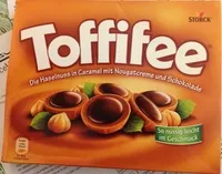 Mängden socker i Toffifee