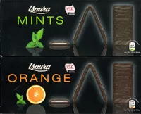 Mängden socker i Fines feuilles de chocolat fourrées menthe