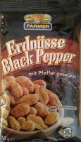 Mängden socker i Erdnüsse Black Pepper