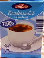 Mängden socker i Kondensmilch