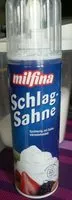 Mängden socker i Schlag-sahne crème  chantilly