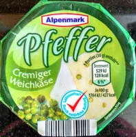 Mängden socker i Peperoni Cremige Weichkäse Zubereitung