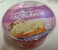 Mängden socker i Frischkäse Knoblauch