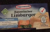 Mängden socker i Bayerischer Limburger