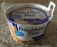 Mängden socker i Frischkäse-Fass natur
