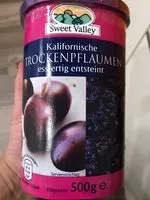 Mängden socker i Kalifornische Trockenpflaumen