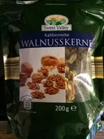 Mängden socker i Sweet Valley - Kalifornische Walnusskerne