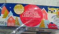 Mängden socker i Feine Nürnberger Oblaten Lebkuchen