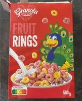 Mängden socker i Fruit rings