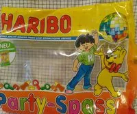 Mängden socker i Haribo Party Spaß, Süßwaren All, ...