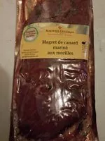 Mängden socker i Magret de canard aux morilles
