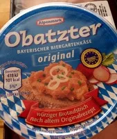 Mängden socker i Obatzter