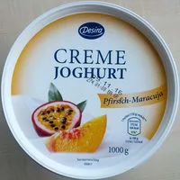 Mängden socker i Creme-Joghurt Pfirsich-Maracuja