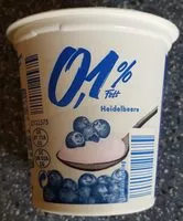 Mängden socker i yaourt 0,1% myrtille