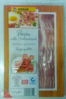 Mängden socker i Bacon milder Frühstücksspeck