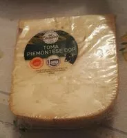 Mängden socker i Toma piemontese DOP