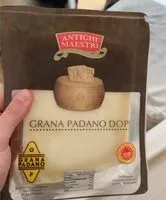 Mängden socker i grana padano dop